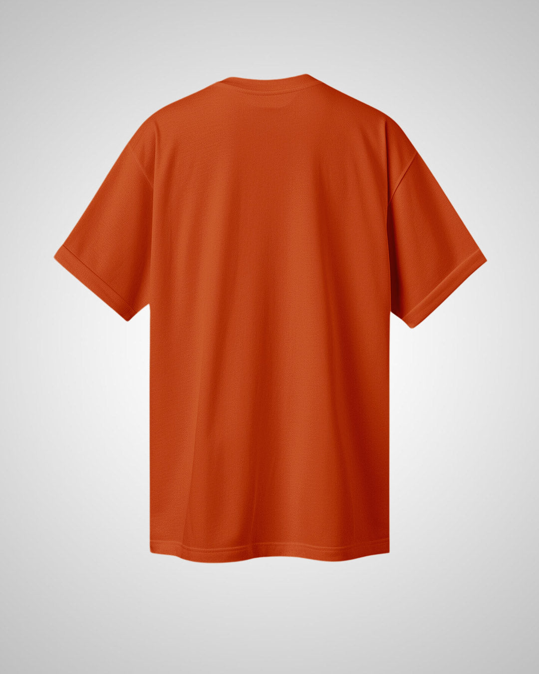 Burnt Orange - Regular Fit Crew T-shirt