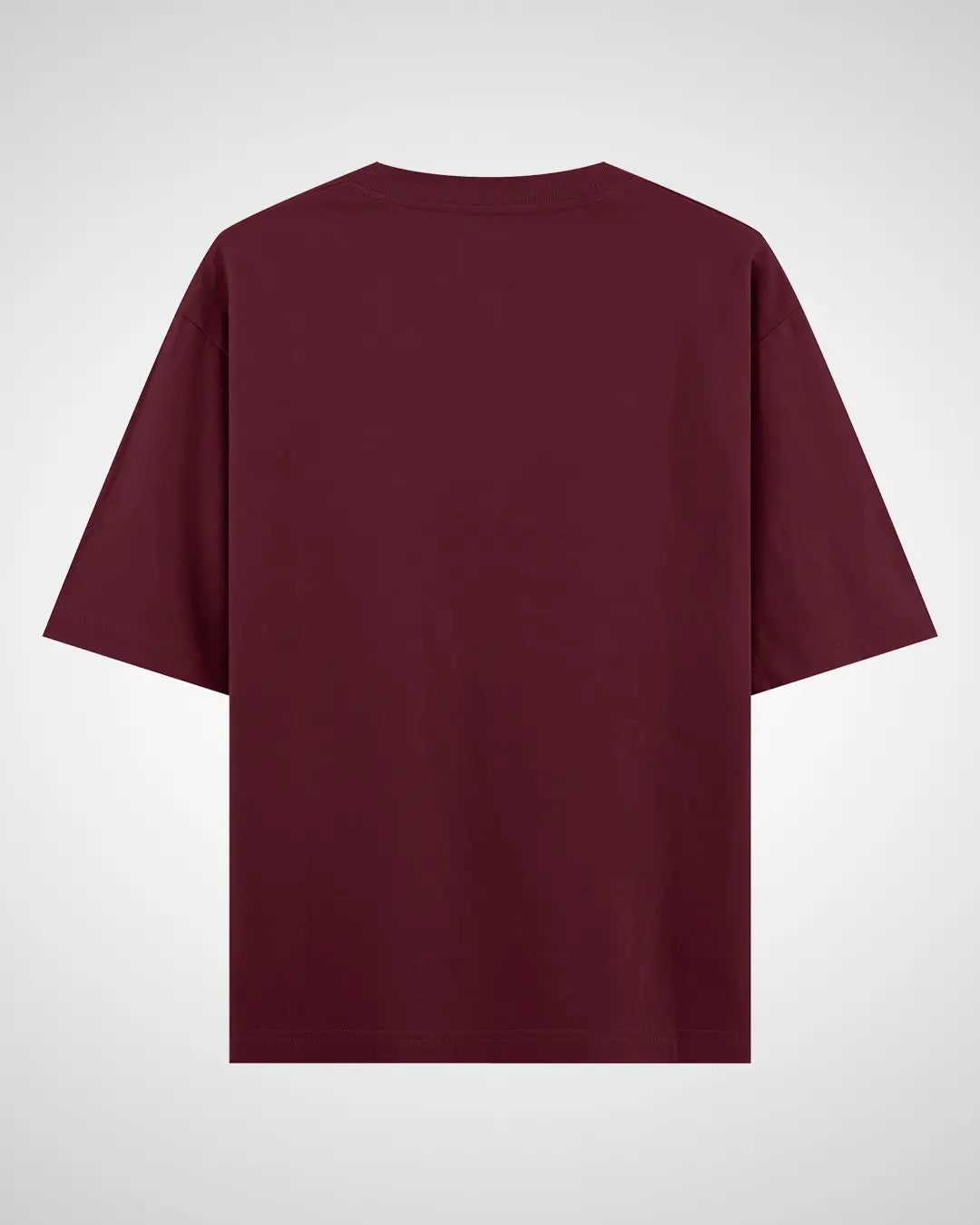 Burgundy - Oversized T-shirt