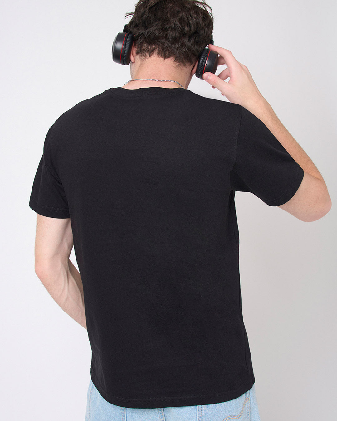 Midnight Black - Regular Fit Crew T-shirt