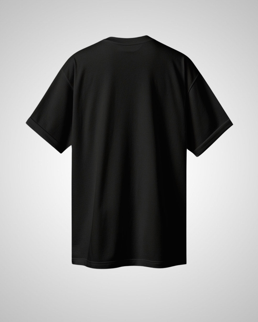 Midnight Black - Regular Fit Crew T-shirt