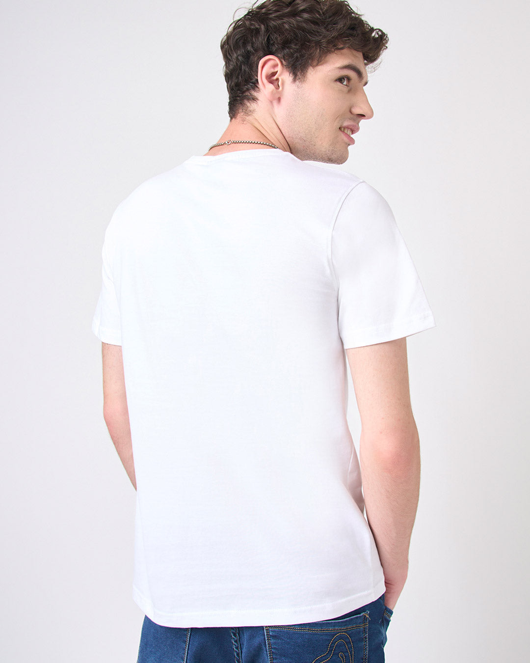 Pure White - Regular Fit Crew T-shirt