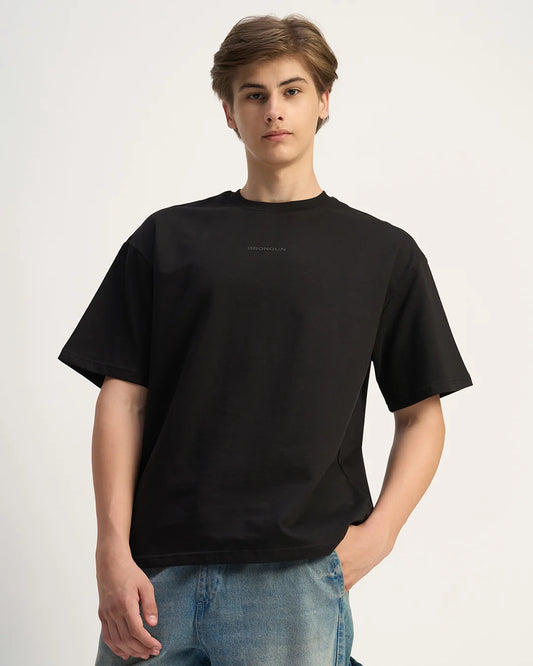 Black - 240 GSM Broversized T-shirt