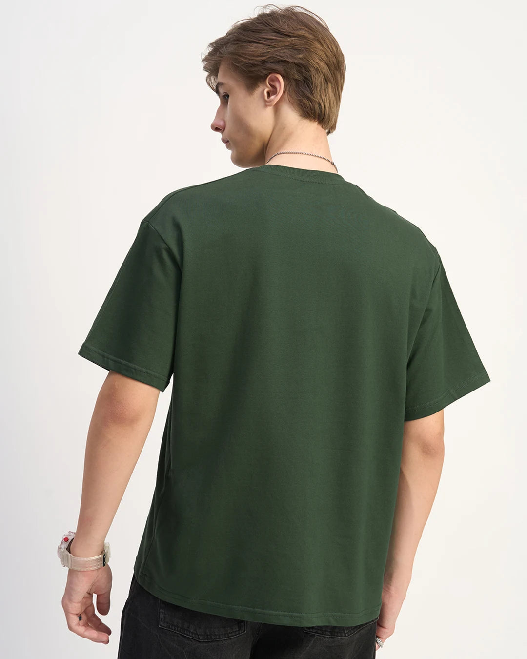 Forest Green - 240 GSM Broversized T-shirt