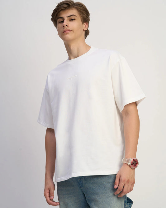 White - 240 GSM Broversized T-shirt