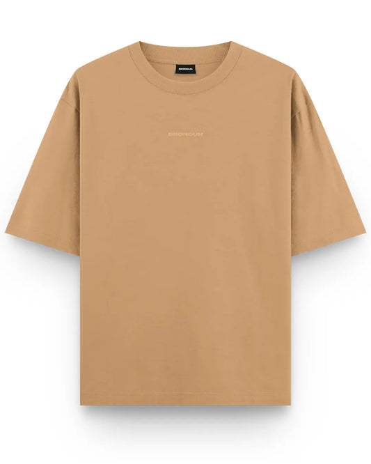 Sand - 260 GSM Boxy Oversized T-shirt