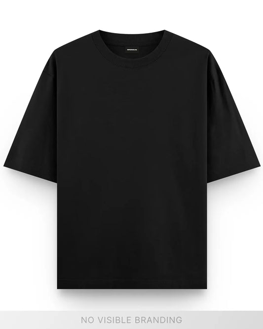 Black - 260 GSM Broversized T-shirt
