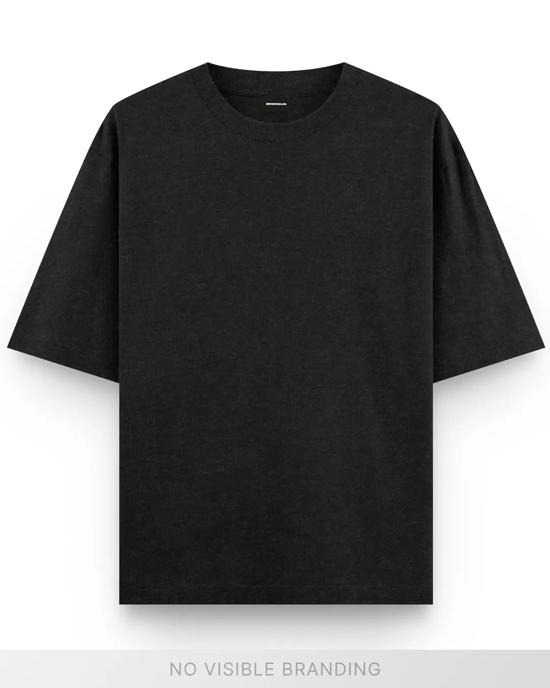 Charcoal Melange - 280 GSM Broversized T-shirt