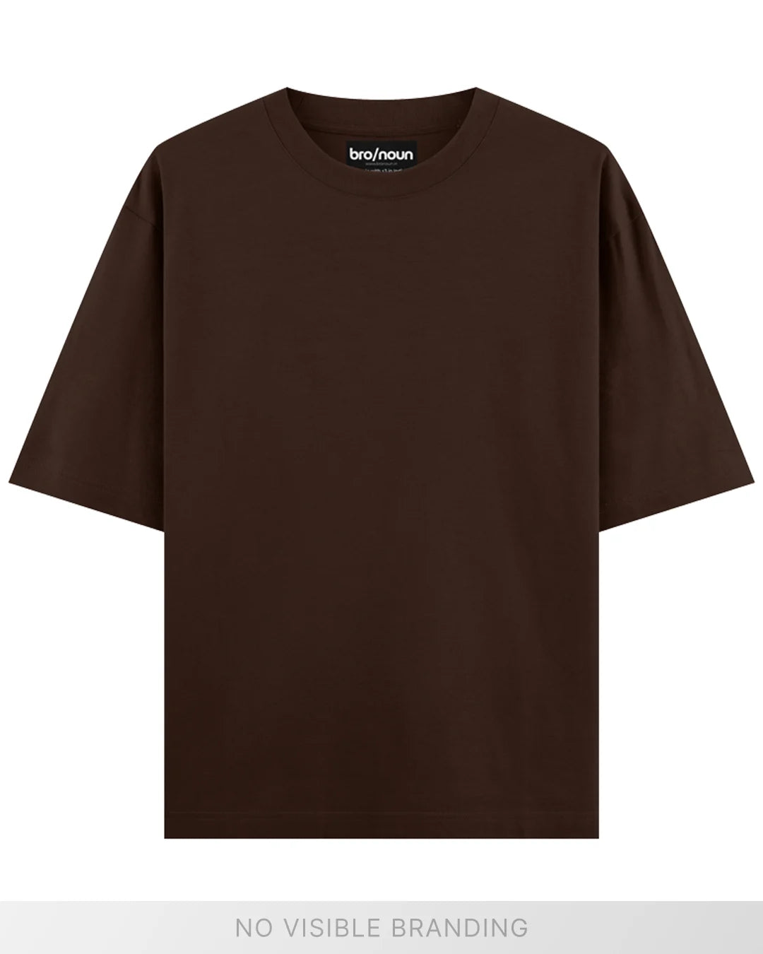 Coffee - 240 GSM Broversized T-shirt