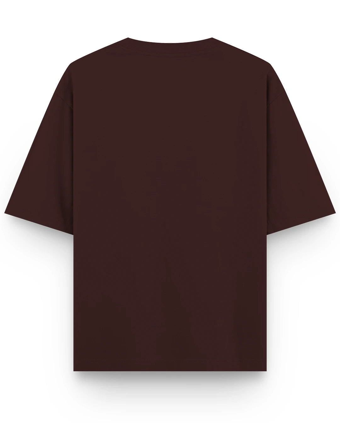 Coffee - 260 GSM Boxy Oversized T-shirt