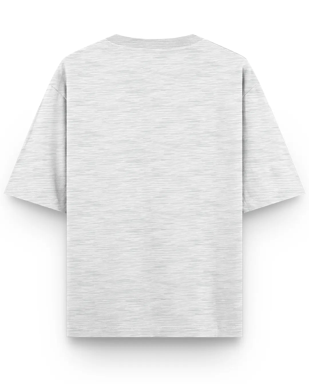 Ecru Melange - 260 GSM Boxy Oversized T-shirt