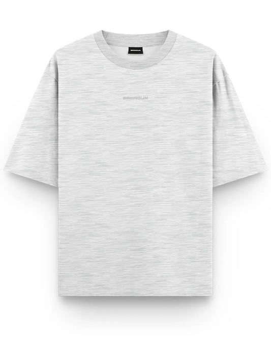 Ecru Melange - 260 GSM Boxy Oversized T-shirt