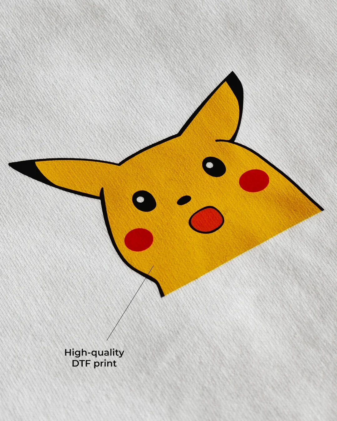 Surprised Pikachu - Oversized T-shirt